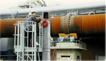 窯酮體掃描系統(tǒng)安裝調(diào)試圖